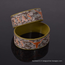 Bracelet en silicone à camouflage sans soudure sans bracelet en silicone personnalisé sans moq